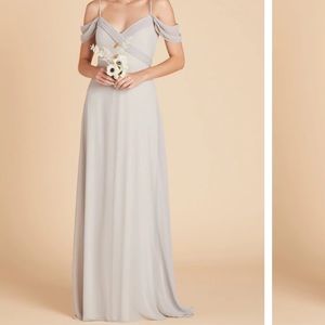 Birdy Grey SPENCE CONVERTIBLE DRESS Chiffon Dove Grey